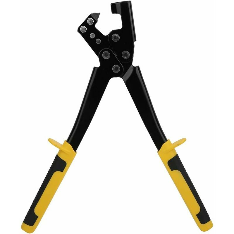 KZQ - 15-273 Pince à Sertir Profilés 0,6 mm Fabriquée en France - Sertissage Permanent de Cadres métalliques en u - Poignée Confortable - Utilisation