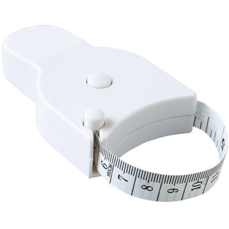 KZQ 150 cm Nastro di misurazione per torace e vita bianco