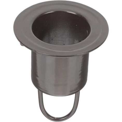 KZQ 1PCS Adattatore per grondaia con catena antipioggia Adattatore per staffa di supporto per grondaia