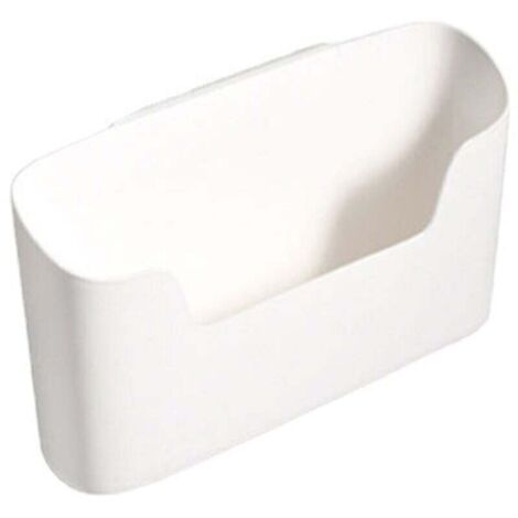 KZQ 2 cajas de almacenamiento para puerta de armario de cocina, adhesivas para montar en la pared, organizador para armario, baño y refrigerador, para artículos diversos.