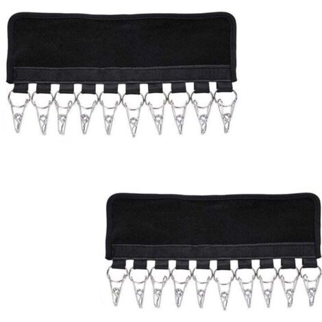 KZQ 2 colgadores para gorras de béisbol, organizador para gorras, bufandas y calcetines.