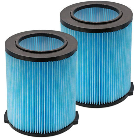 KZQ 2 confezioni di filtri di ricambio in carta pieghettata a 3 strati VF5000 compatibili con gli aspirapolvere Ridgid da 6-20 galloni per umido/secco WD1450 WD0970 WD1270 WD09700 WD06700 WD1680 WD185