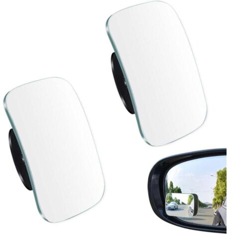 KZQ 2 espejos retrovisores giratorios para coche, retrovisores laterales ajustables.