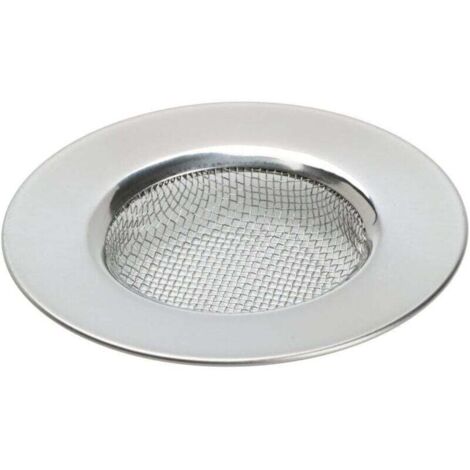 KZQ 2 filtros para fregadero de ducha, con tapón para el pelo, de acero inoxidable, de 7,6 cm (3 pulgadas)