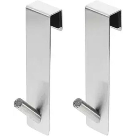 KZQ 2 ganci doccia - Sin taladros - Interior acolchado - Acciaio inossidabile