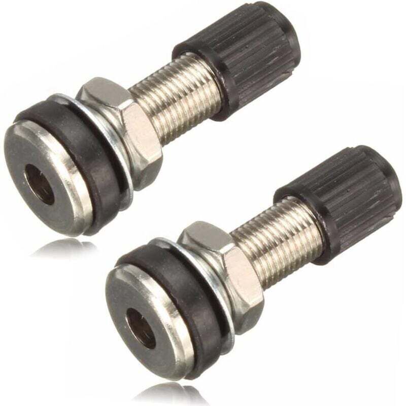 Image of 2 pezzi guarnizioni valvola e coperture antipolvere per pneumatici di moto e auto - KZQ