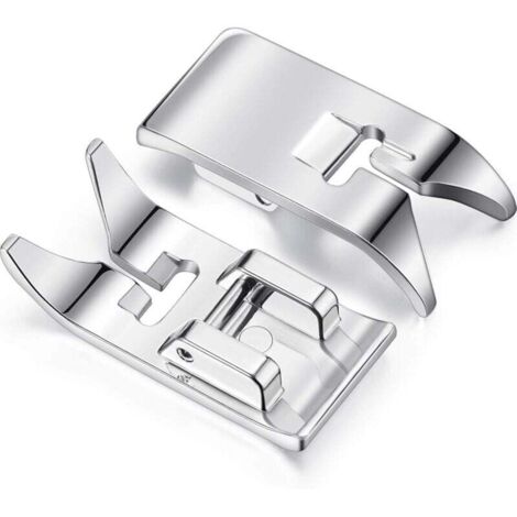 KZQ 2 prensatelas para máquina de coser, prensatelas para zigzag, universales, para la mayoría de máquinas de coser domésticas.