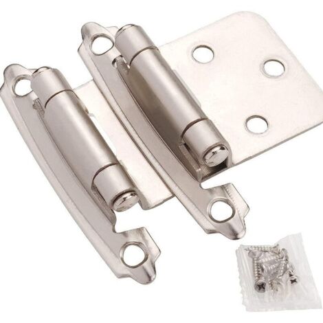 KZQ 2er-Pack Metall-Außengriff für Balkontüren, Außengriff für Balkontüren aus Edelstahl, horizontaler Griff für Küchenschränke, Schubladen (schwarz)