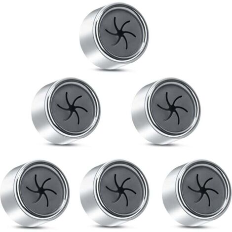 KZQ (4,2 × 4,2 × 2,3 cm) Juego de 6 porta toallas de cocina, ganchos para toallas de cocina, percha redonda para toallas de cocina, baño y hogar, ganchos para toallas de cocina, porta toallas de cocin