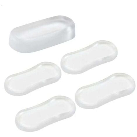 KZQ 5 protectores de asiento de inodoro, kit de protección para el hogar y el hotel.