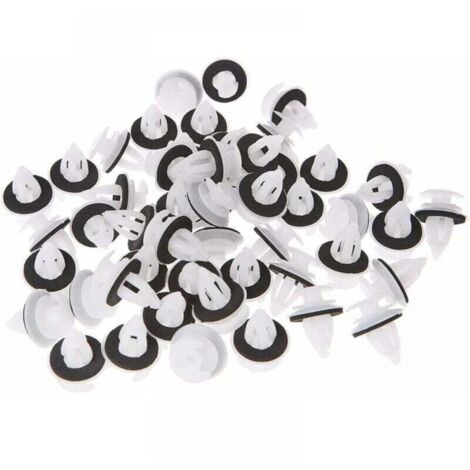 KZQ 50 clips para paneles de puertas de coche con anillo de sellado