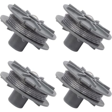 KZQ 5307-20 Bobina di filo di ricambio (4 pezzi) per decespugliatori Gardena - Diametro: 1,6 mm - 6,1 m - Bobina Easycut per tipi 9805, 9806, 9807, 9808, 9809, 9827, 8846, 8847, 8848, 9870, 9872