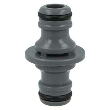 KZQ 5,5 x 3,5 x 3 cm, conexión rápida y sencilla para mangueras de jardín Conexión rápida y sencilla para manguera de jardín Conecte 2 tubos con conectores hembra Plástico ABS