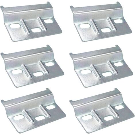 KZQ 6 pezzi barra appendiabiti, piastra di montaggio, supporto, armadi, mobili, barra appendiabiti per mobili, 60 mm, mobile da cucina, armadi, mobili, guardaroba
