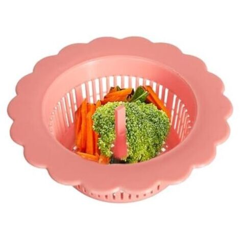 KZQ 9 x 5 x 3 cm Filtro per lavello da cucina - Filtro con maniglia, tappo di scarico, filtro di scarico, protezione per scarico lavello, filtro di scarico bagno, filtro anti-intasamento
