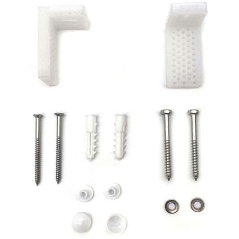 KZQ Accesorios de fijación para inodoros, tornillos de fijación para inodoros, kit de fijación para inodoros al suelo, tornillos de fijación para asientos de inodoros, juego de tornillos de fijaci
