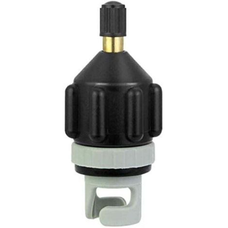 KZQ Adaptador de bomba para kayak, boquilla de inflado, compresor, accesorio para inflar, equipo para SUP, remo, bote inflable, kayak