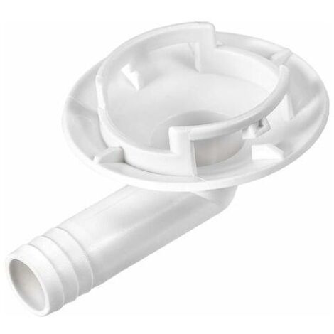 KZQ Air Conditioning Drain Hose Connector Elbow Fitting Condensate Drain Nozzle for Mini-Split Units and Window AC Unit Parts 40mm 1 Piece
