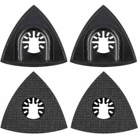 KZQ Almohadilla de lijado y almohadilla de respaldo - Accesorios para almohadillas de lijado multiherramienta Delta, cuchilla multiherramienta, accesorios para herramientas oscilantes para herrami