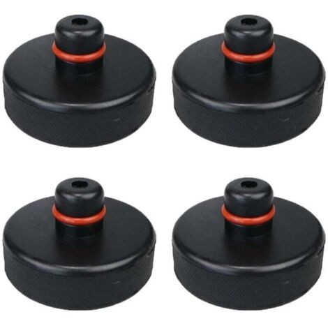KZQ Almohadilla para Tesla, piezas de almohadilla compatibles con Tesla Model 3/S/X/Y, almohadilla de elevación de gato compatible con caja (4 piezas), cuña de elevación, accesorios para vehículos