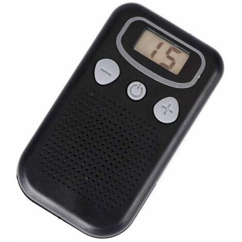KZQ Audífono para personas mayores, amplificador de audición, amplificador de sonido personal, amplificador de sonido y voz, 18,5 x 8,5 x 0,3 cm