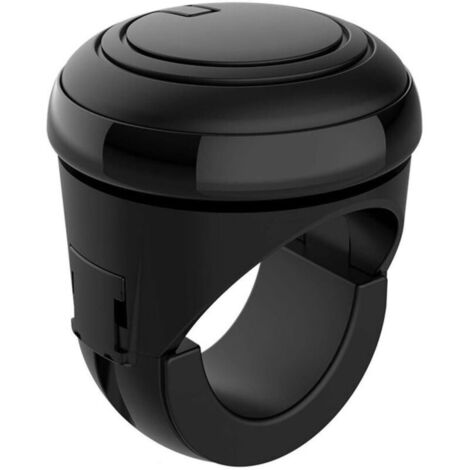KZQ ausilio alla guida universale con controllo manuale e rotazione a 360 gradi per veicoli (nero, 63×50×22 mm)