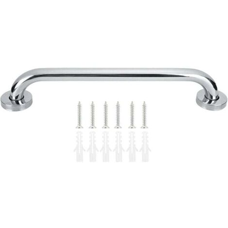 KZQ Barra de apoyo para baño, pasamanos antideslizante, barra de apoyo para bañera, para mujeres embarazadas mayores, asa de apoyo de seguridad, toallero de acero inoxidable / 32,5 cm