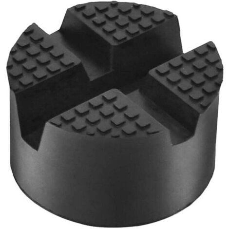 KZQ Bloque de goma universal para gato, adaptador de almohadilla de protección para bajos de coche, herramienta para gatos de elevación (2 unidades)