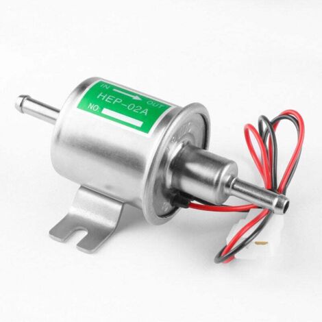 KZQ Bomba de transferencia de combustible eléctrica de 12 V para motores diésel y gasolina, baja presión, 12 voltios, OEM n.° HEP-02A HEP02A