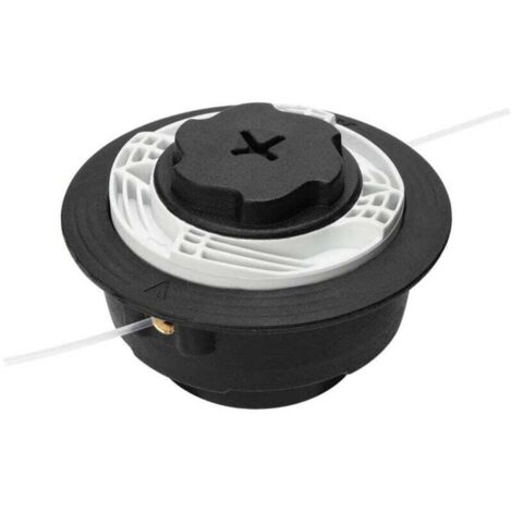 KZQ Cabezal de repuesto para desbrozadora C6-2 4006-710-2126 para desbrozadoras Stihl FS38, FS40, FS45, FS46, FS50, FSE60, FSE71 y FSE81 (M8 x 1,25 mm)