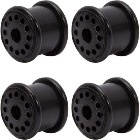 KZQ Cable de palanca de cambios portátil de 4 piezas, junta de plástico negra 4S6P7412AA para Fiesta Focus