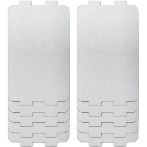 KZQ Confezione da 10 fogli di mica universali per microonde, 107 x 64 mm