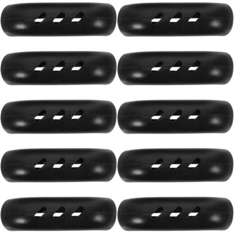 KZQ Confezione da 10 presine da campeggio in silicone, impugnature per pentole, per cucina (7,3 x 2,1 cm)
