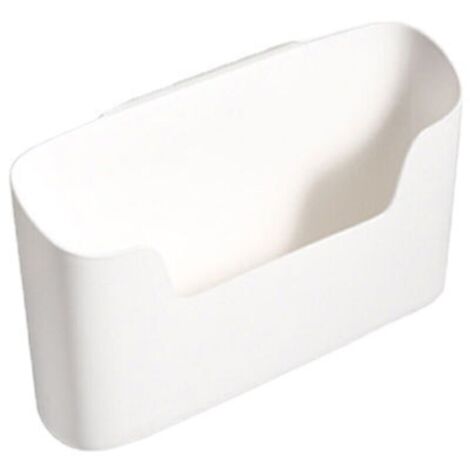 KZQ Confezione da 2 contenitori portaoggetti per ante di mobili da cucina, contenitori organizer adesivi da parete per armadio, bagno e frigorifero, per articoli vari.