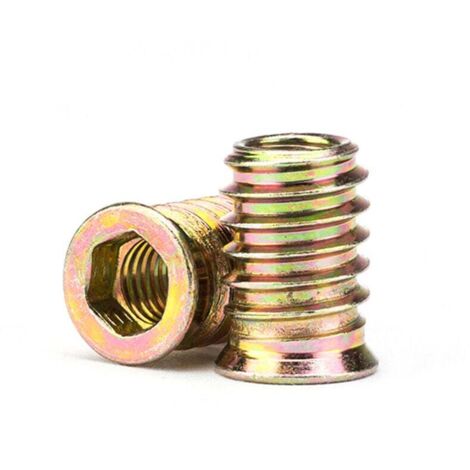 KZQ Confezione da 20 pezzi M10 Dado esagonale filettato (M1025mm)