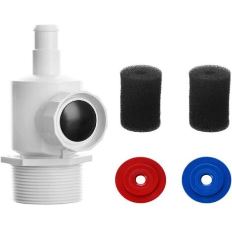 KZQ Connettore del flusso d'acqua con connettore del flusso a barilotto per Polaris Zodiac 180 280 380