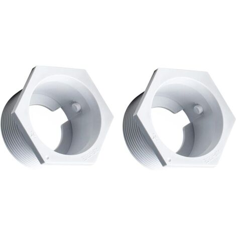 KZQ Connettore universale per limpiafondos (UWF) 6-500-00 (pacchetto da 2) - Repuesto esatto para limpiafondos Polaris 480, 380, 360, 280, 180, 165, 65 y Turtle