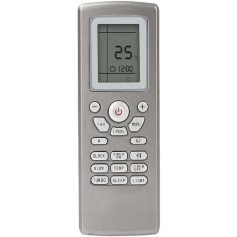 KZQ Control remoto de repuesto para aire acondicionado Gree YT1F, YT0F, YT1F1 y YT1F2