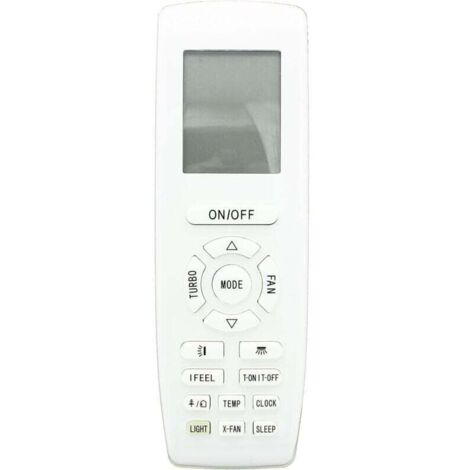KZQ Control remoto de repuesto YAP1F para aire acondicionado Gree, también compatible con YB1F2 YB1FA