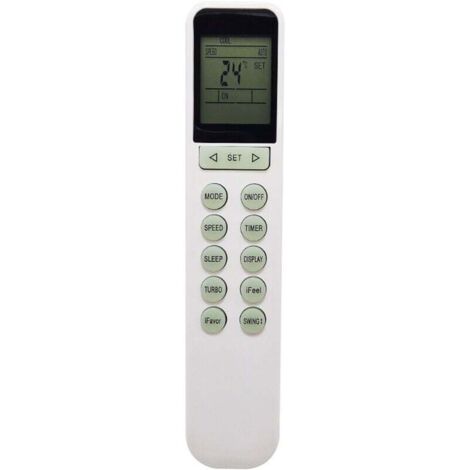 KZQ Control remoto para aire acondicionado Kelvinator Aux Fusion Airton YKYKR-N-301E