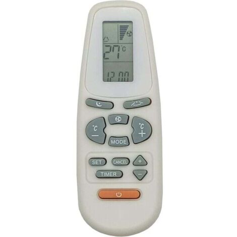 KZQ Control remoto para aires acondicionados Beko, YKR-c01e y otros