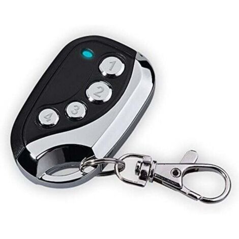 KZQ Control remoto universal de 3 piezas: ideal para portones, garajes, alarmas y luces, todo en uno. Señal de 433,92 MHz, 56 x 32 x 10 mm.