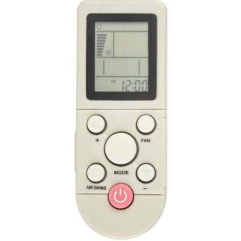KZQ Control remoto universal para aire acondicionado, para reemplazo del control remoto AUX YKR-F/001