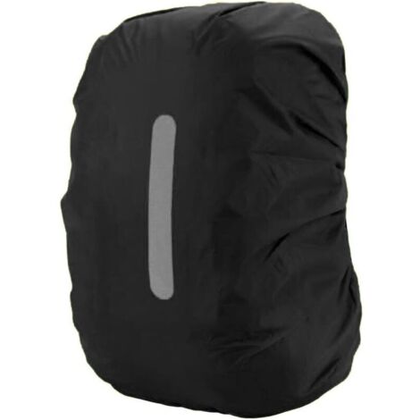 KZQ Coprizaino Impermeabile con Strisce Riflettenti, 30-40L, Ideale per Escursionismo, Campeggio, Viaggi e Ciclismo (35 x 20 x 50 cm)