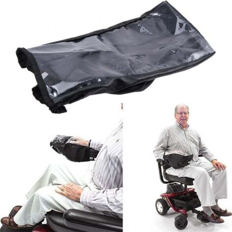 KZQ Cubierta impermeable para panel de control de silla de ruedas eléctrica, protector para joystick de silla de ruedas eléctrica (25 x 15 cm)