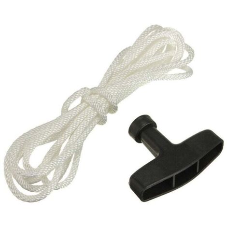 KZQ Cuerda de arranque de retroceso, cuerda de arranque de retroceso, cuerda de arranque de cortacésped, cuerda de tracción para piezas de cortacésped, desbrozadora, motosierra y piezas de motor.