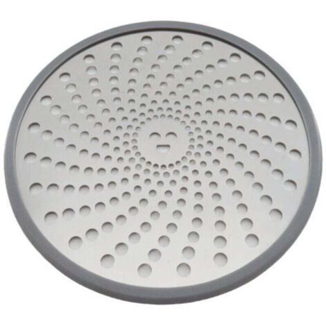 KZQ Desagüe de ducha de acero inoxidable, filtro recogedor de pelos, antioxidante, antiobstrucción, fácil de limpiar, para baño, cocina y bañera, color plateado.