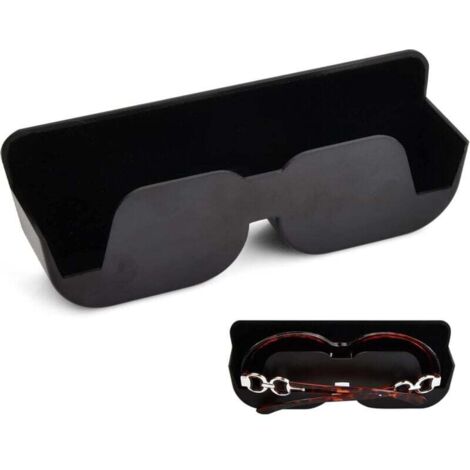 KZQ Estuche para gafas de sol de coche, caja de almacenamiento para gafas de coche, soporte universal para gafas de coche, soporte para gafas de coche, para gafas de coche