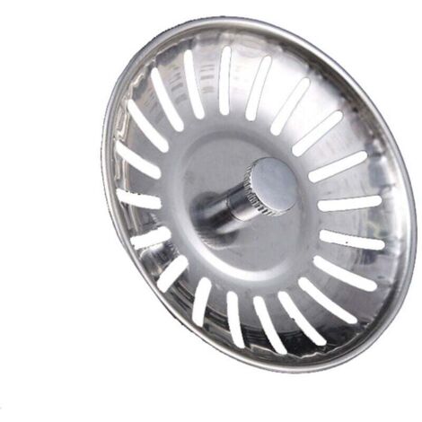 KZQ Filtro de acero inoxidable para fregadero de cocina (2 unidades, 7,8 x 5,5 cm)