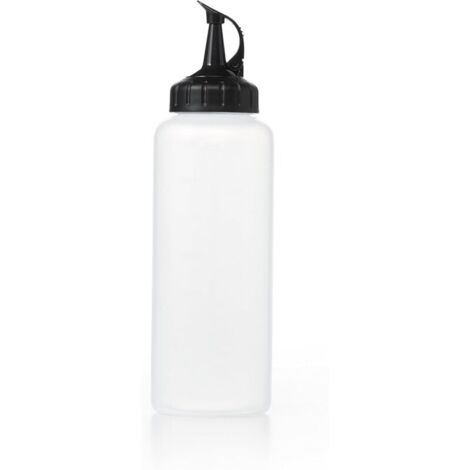 KZQ Flacone comprimibile per decorare - Flacone per salsa - Trasparente